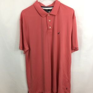 Nautica men’s XXL coral polo shirt